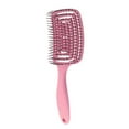 thumbnail image 2 of lo cabello Detangle lo cabello con ventilación curvada de secado para peluquería shamjiam Cepillo de pelo ventilado, 2 of 9