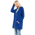 thumbnail image 3 of Made by Olivia Women's Casual Oversized Loose Fit Zip Up Pullover Hoodie Tunic Sweatshirt Jacket Fall Outfits (S-3X), 3 of 5