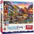 thumbnail image 2 of MasterPieces 500 Piece Jigsaw Puzzle - Cycling at Colmar France - 15"x21", 2 of 6