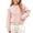 Pink, variant on BLVB Girls Cardigan Long Sleeve Button Front Lace Sweater Kids Fall Knit Sweaters Outwear 1-9 Years(Purple,1-2 Years)