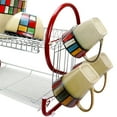 thumbnail image 5 of Better Chef DR-165R 2-Tier Chrome-Plated Dish Rack, 16", Red, 5 of 5