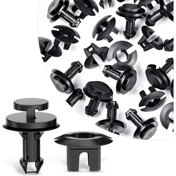 GOOACC 30Sets Front Air Deflector Retainers Clips Replacement for Cadillac Escalade Chevrolet Avalanche Colorado GMC C3500 OEM:#GM 15733971,15733970