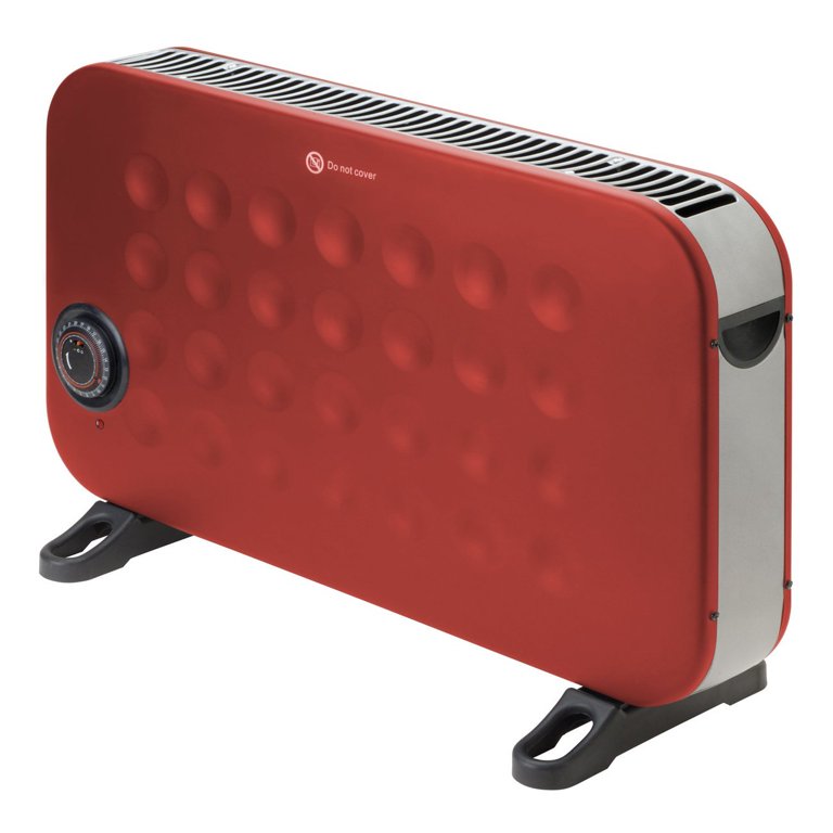 Crane Convection Heater, Red EE-8068R - Walmart.com