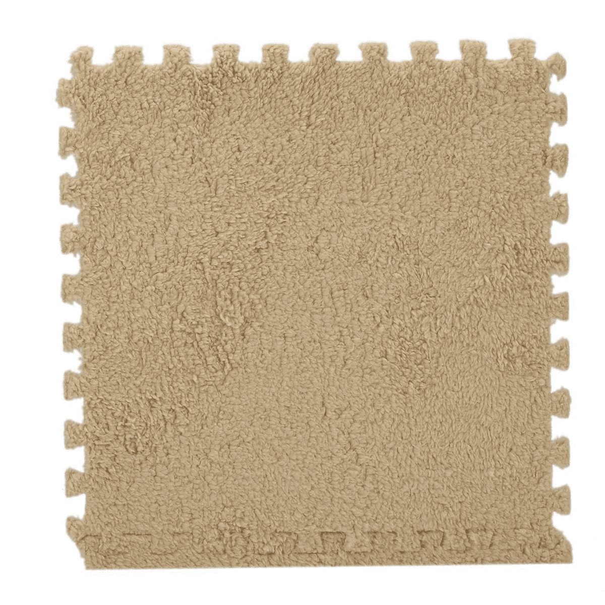 12" x 12" Camel EVA Foam Interlocking Floor Mats Anti-Fatigue, Soft 40 Pieces