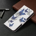 thumbnail image 5 of Designed for Samsung Galaxy S22 Ultra 5G, Allytech Wallet PU Leather Card Slots Kickstand Flip Case Impact Resistant Protective Magnetic Closure Case for Galaxy S22 Ultra 6.8", Blue Butterfly, 5 of 5