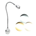 thumbnail image 1 of Luz de Lectura LED ANGGREK 3W Montaje En Pared Flexible Cuello de Cisne 12-24v, 1 of 7