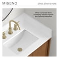 thumbnail image 2 of Miseno MN252V36WLD Mertola 36" Free Standing Single Basin Vanity Set - Walnut Drift, 2 of 7