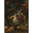thumbnail image 3 of Théodore Géricault 19x24 Black Modern Framed Museum Art Print Titled - The Sleep of the Peasants, 3 of 5