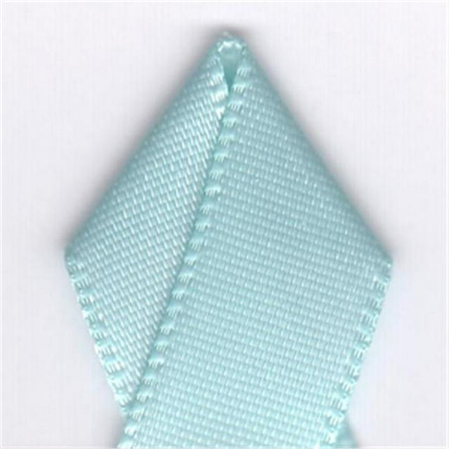 Papilion R074300120324100Y .5 in. Single-Face Satin Ribbon 100 Yards - Mineral Ice
