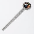 thumbnail image 2 of Pangolin Elegant Vintage Silver Lace-Edged Bookmark: Reading Accessory for Book Lovers, 2 of 5