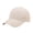 Beige, variant on Men's & Women's Perforated Mesh Baseball Cap, UPF 50+ UV Protection, Breathable Lightweight Hard Brim Hat for Vacation, Hiking, Running, Outdoor Activities White One Size