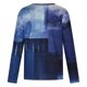 thumbnail image 4 of ICHUANYI Clearance Men's Long Sleeve Round Neck Print Color Fashion Casual T-Shirt Long Sleeve Top(Blue, L) Ichuanyi Ichuanyi, 4 of 8
