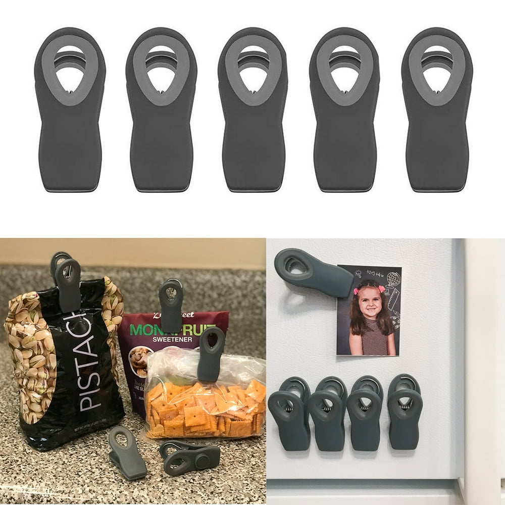 Eco (5 Pack) Chip Clips Fridge Clips For Food Storage Kitchen