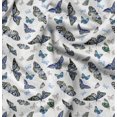 thumbnail image 1 of Soimoi Polyester Crepe Fabric Butterflies Butterfly Fabric Prints by Yard 52 Inch Wide, 1 of 3
