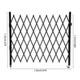 thumbnail image 2 of Single Folding Security Gate, Folding Door Gate for Basements, Garages, Storefronts, Kindergartens, Schools, and More (1.3*1.8m/4.27*5.91ft), 2 of 10