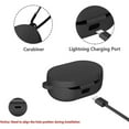 thumbnail image 1 of Étuis en Silicone pour Écouteurs avec Porte-Clés Protection Durable Housse Sans Fil Résistante aux Rayures Compatible Bluetooth Type4, 1 of 9