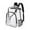 Black, variant on Antqov Clear Backpack, Transparent Clear Backpack Heavy Duty Clear Bookbag Mini Clear Backpack for Stadium Events Sports, Work, Travel Supplies