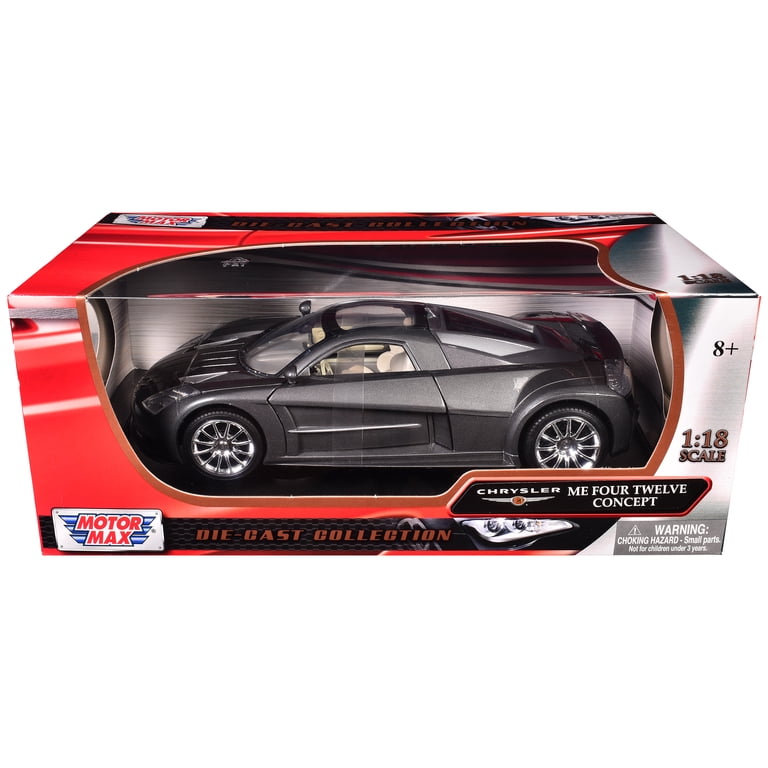 Chrysler Me Four Twelve Concept Car Grey 1/18 Diecast Model Car by