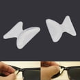 thumbnail image 4 of 5 Pair Eyeglass Sunglass Glasses Spectacles Anti-Slip Silicone Stick On Nose Pad, 4 of 8