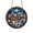 P, variant on 1pc Santa Suncatcher Xmas Stained Decor for Windows Holiday Christmas Windows Hanging Winter Housewarming Gift Decorative Christmas Tree Bedroom Kitchen Outdoor Hanger Wre/ Tyu153: Trumpet