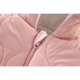thumbnail image 3 of TAIAOJING Snowsuit Hooded Windproof Baby Girls Boys Snowsuit Ears Hooded Jumpsuit Down Coat Romper Padded Outwear Jacket With Pockets Warm Winter Clothes 12-18 Months, 3 of 3