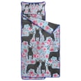 thumbnail image 2 of French Bulldog and Flower Toddler Nap Mats for Kids Preschool,Sleeping Mat Bag or Kids,Toddler Sleeping Bag,Toddler Nap Mat or Daycare, 2 of 6