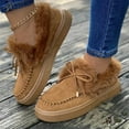 thumbnail image 2 of YLYL Winter Snow Boots for Women 2025 Warm Fur Lined Slip on Comfortable Fashion Casual Loafers Shoes, 2 of 6