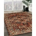 thumbnail image 3 of Ahgly Company Machine Washable Indoor Rectangle Traditional Saffron Red Area Rugs, 5' x 8', 3 of 7