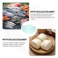 thumbnail image 4 of SHISUYAN Microwave Steamer Plastic Single Layer Kitchen Cooker Healthy Cooking Pot, 4 of 8