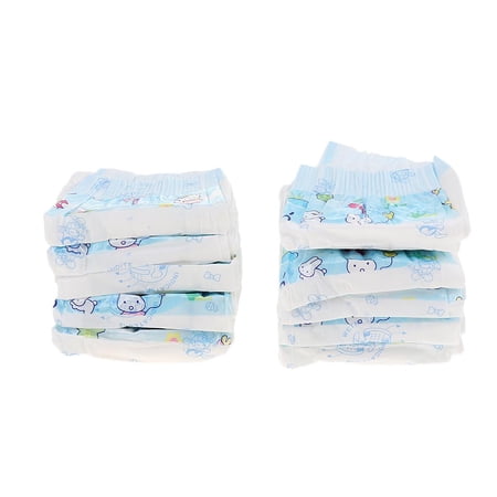 10 Pieces Disposable Doggy Diapers Super Absorbent Pet Pants XS