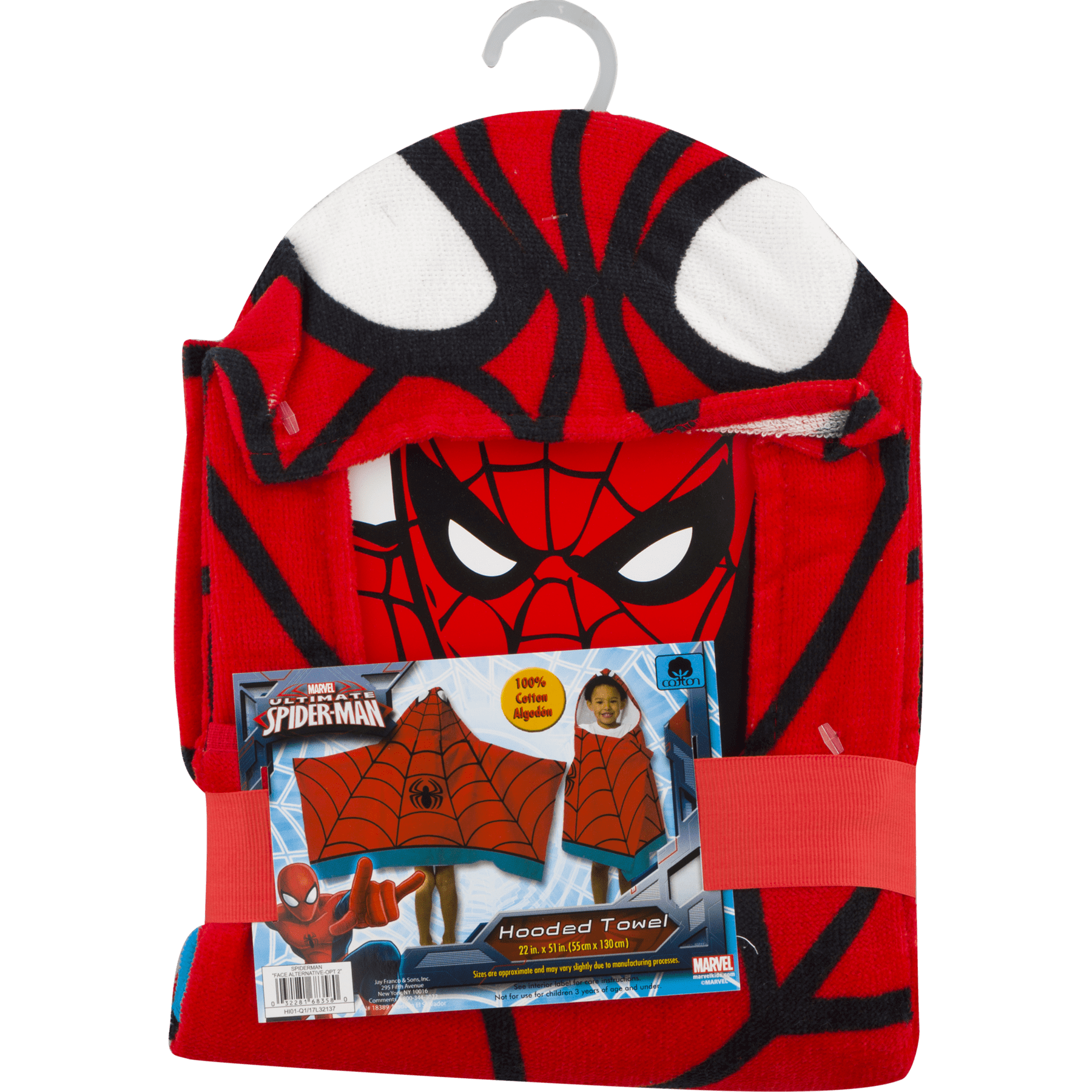 spiderman poncho towel