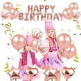 thumbnail image 4 of SOWEREAP Rose Gold Party Decoration Kit, 16-inch Balloon, Latex, Birthday, 4 of 7
