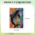 thumbnail image 6 of ONETECH Colorful Paint Splatters Microfiber Premium Golf Towel 24x16in 2PC, 6 of 7