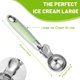 thumbnail image 2 of Cuchara para helado NQ de acero inoxidable con eyector, 2 of 5