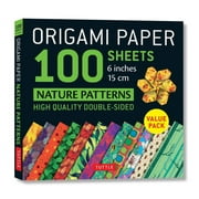 Origami Paper 100 Sheets Nature Patterns 6 (15 CM): Tuttle Origami Paper: Origami Sheets Printed with 12 Different Designs (Instructions for 8 Projects Included) (Other)