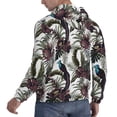 thumbnail image 3 of Hoodies for Men - Brown Cute Bird of Paradise Long Sleeve Comfrt Men'S Fashion Hoodies & Sweatshirts, Sweatshirts for Men Hoodies Pullover Clothing Clothes with Pouch, 3 of 7