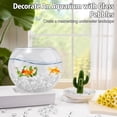 thumbnail image 3 of Topboutique Flat Glass Marbles,0.66lb Clear Decorative Marbles,Transparent Glass Gem Pebbles,Flat Bottom Marble Beads for Vase Fillers DIY Crafts Table Scatter Decor(0.67"~0.5"), 3 of 8