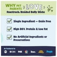 thumbnail image 4 of Pawstruck Natural 12" Braided Bully Stick Chews for Dogs, Single Ingredient, 10 Count, 4 of 12