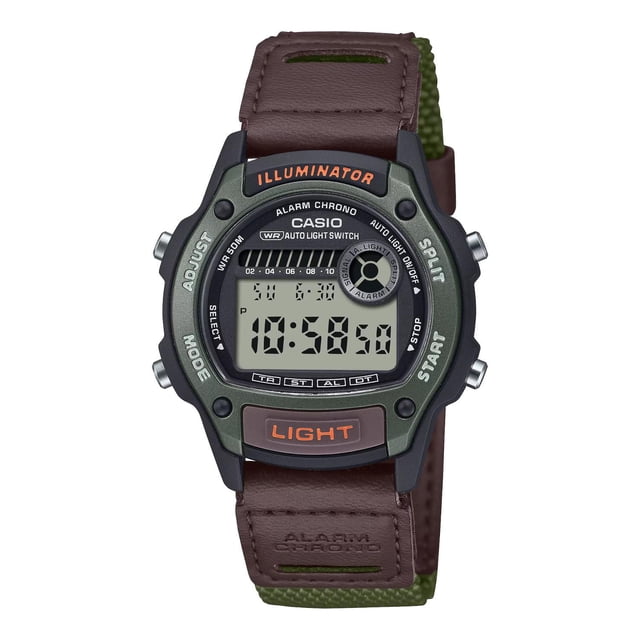 Reloj CASIO W-220HF-3AVCF ILLUMINATOR-Café