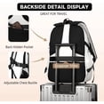 thumbnail image 5 of Sunyuer Laptop Backpack Backpack for Men Women, Lightweight Multi-pocket Waterproof Backpack for College Travel Hiking Anti-Theft Daypack, 5 of 8