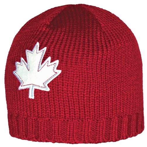Obtenez le Bonnet Chunky Rouge de Canada