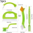 thumbnail image 2 of Tile Joint Brush, 5 Pcs Tile Grout Cleaner Brush Grout Cleaner Brush Joint Scrubber Grout Brushes Tile Cleaner Brush Tile Joint Scrub Brush Tile Brushes With Handle, 2 of 5