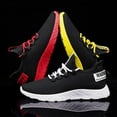 thumbnail image 5 of Large Size Summer Hypersoft Man Shoes Sport Male Sports Shoes Men Running Shoes Men Sneakers Men 2024 Black Yellow Walk GME-0298, 5 of 6