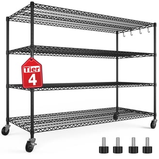 Hyper Tough Garage Adjustable 5-Tiers Steel 22