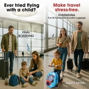 Kiddietotes 20 Child Hardside Kids Travel Luggage