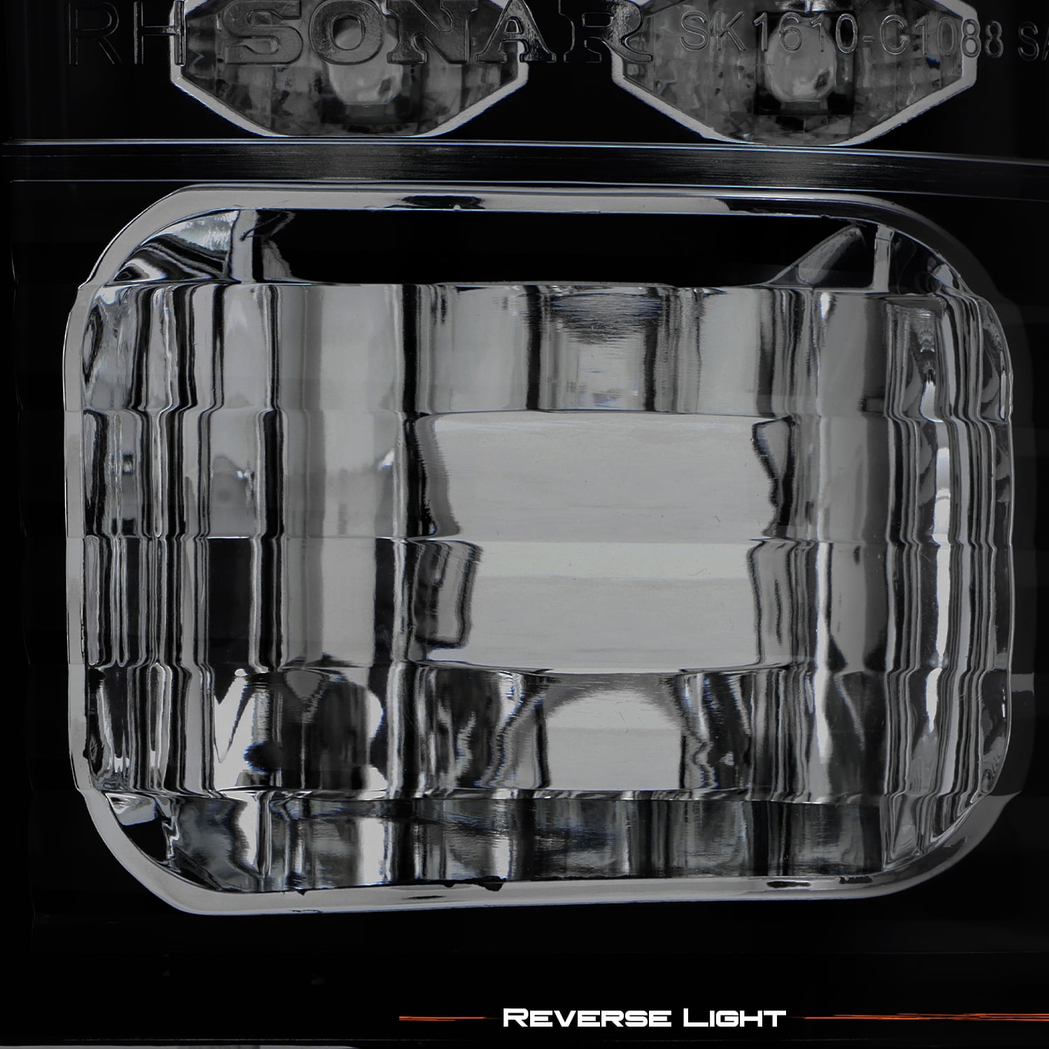 AKKON - For 88-98 Chevy C/K Series Pickup Truck GMC Sierra Rear Black Smoke LED Tail Lights Brake Lamps Pair