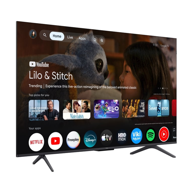 TCL 50” Class Q6 QLED 4K UHD HDR Smart Google TV (NEW 2024