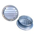 thumbnail image 1 of Persiennes avec Écran en Aluminium Rond&44; Brun - 0.09, 1 of 1