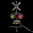 thumbnail image 2 of Rhode Island Novelty New Rail Road Crossing Light Train Accessory Table Lamp, 2 of 6