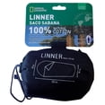 thumbnail image 2 of Saco Sábana Linner Para sleeping Bag Nat Geo Algodón Negro, 2 of 2